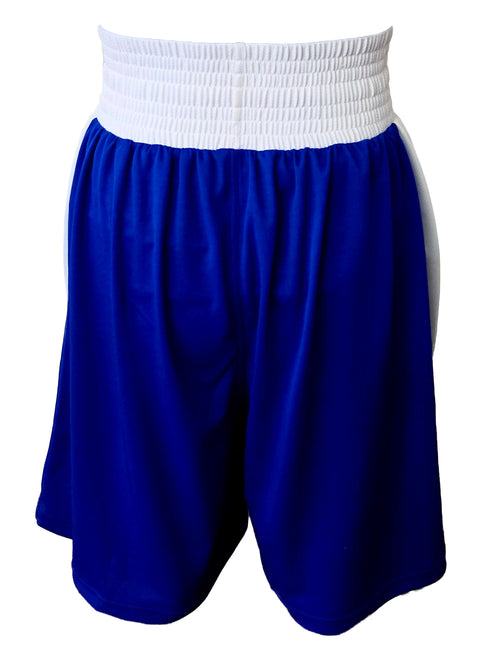 Title Boxing Trunks: - Air Mesh - Blue